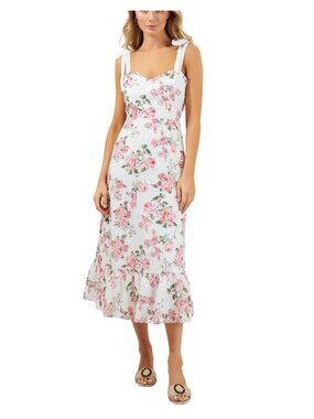 Sugarlips Villa Garden Eyelet Midi Curve